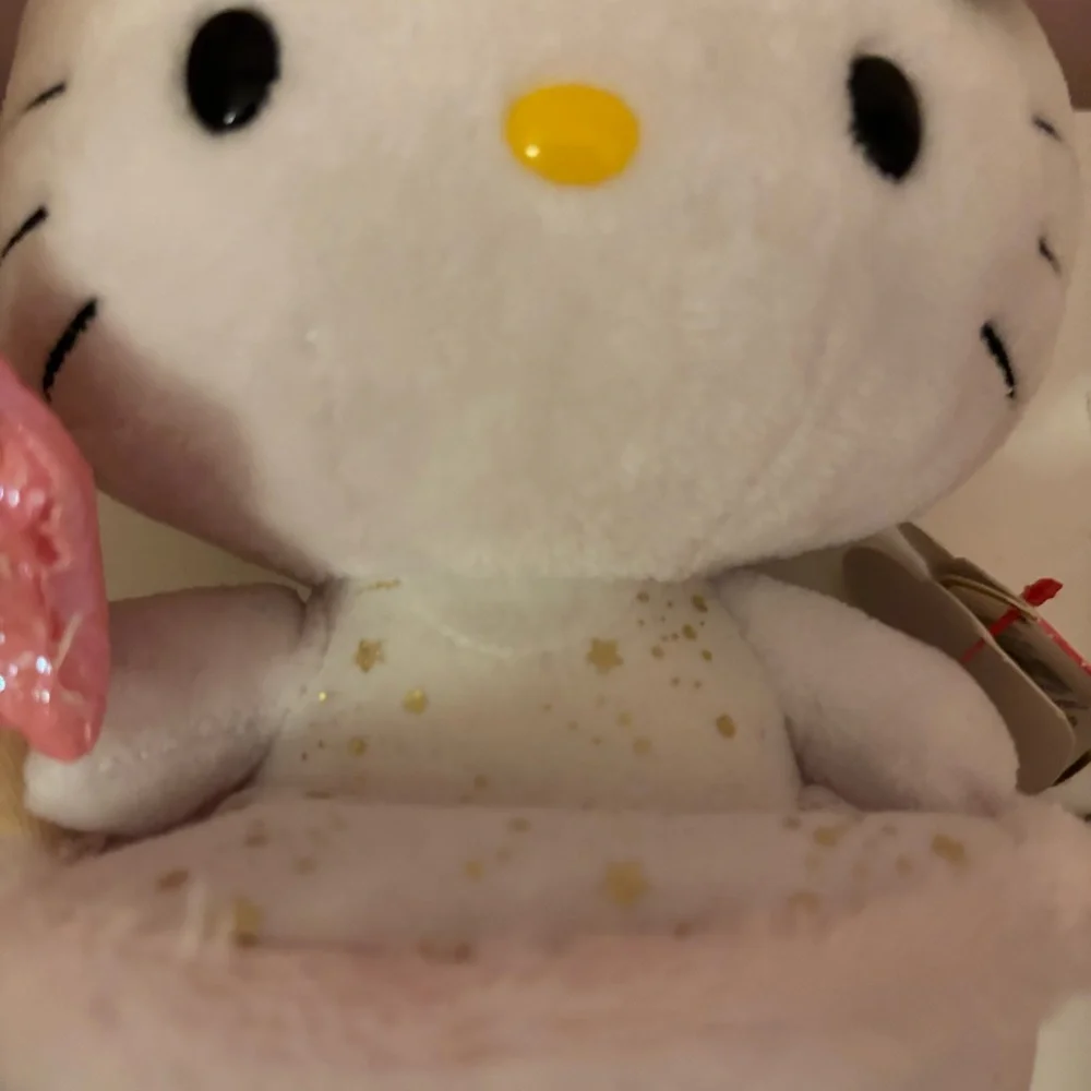 NWT TY Beanie Baby Sanrio Hello Kitty Fairy Star Plush